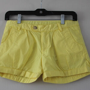 NWT Bonpoint Girls Eight Style Shorts in Yellow Cotton 12 Year